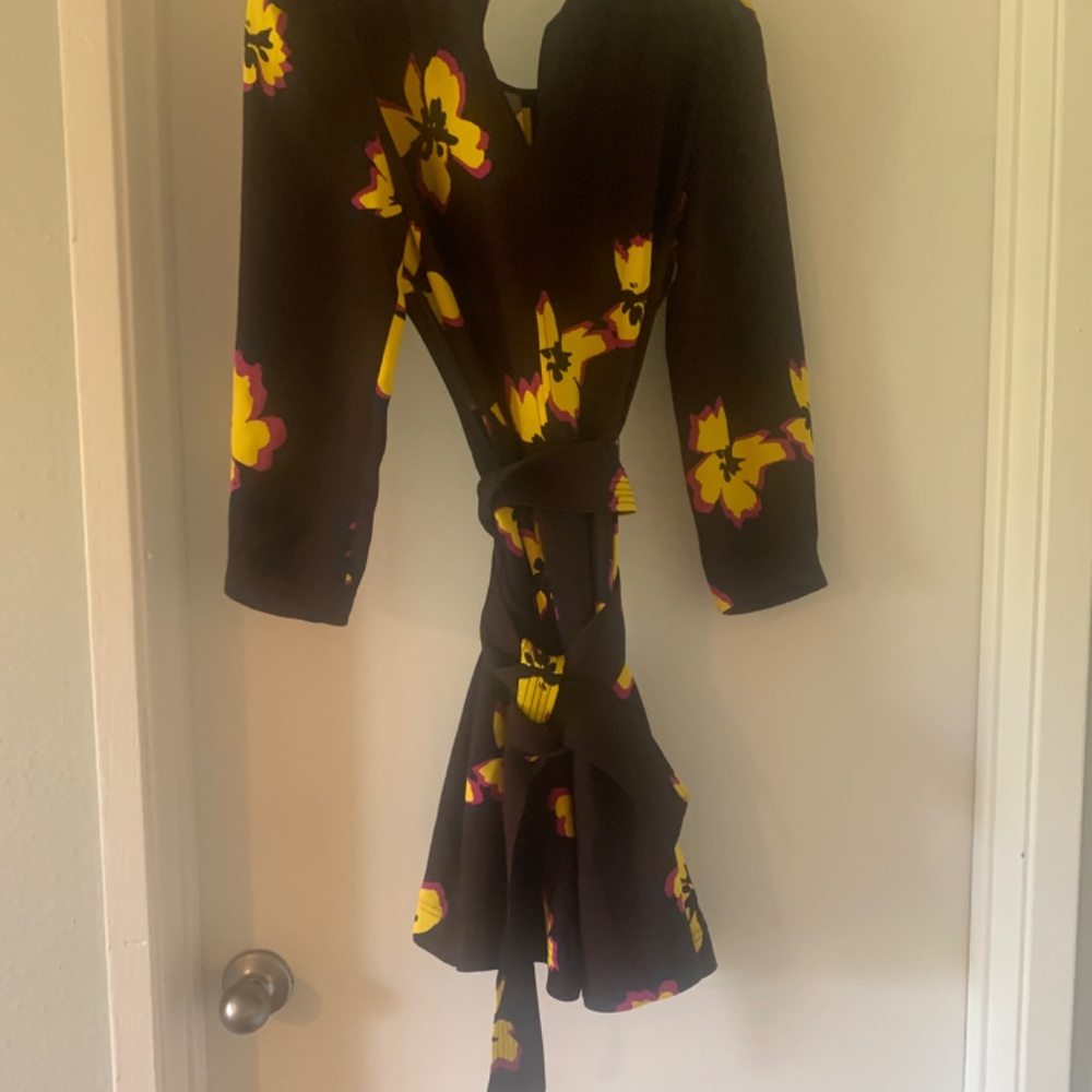 A.L.C. Floral Dress 100% silk